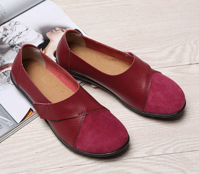 Hochwertige orthopädische Schuhe aus echtem, bequemem Leder Loafers