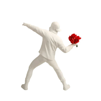 BloomThrower Moderne Blumenwerfer Statue