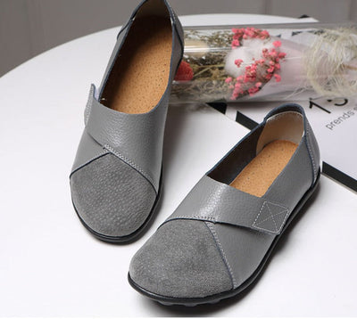 Hochwertige orthopädische Schuhe aus echtem, bequemem Leder Loafers