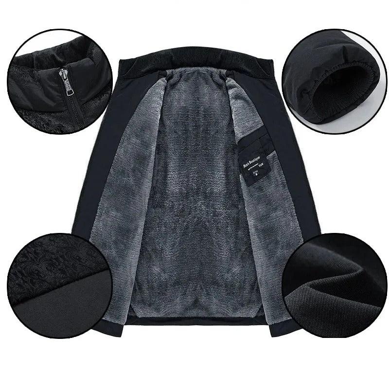 Karl-Heinz® | Elegante gepolsterte Windjacke