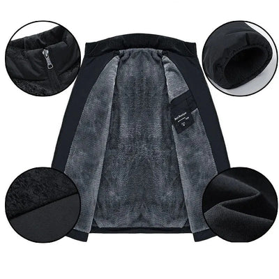 Karl-Heinz® | Elegante gepolsterte Windjacke