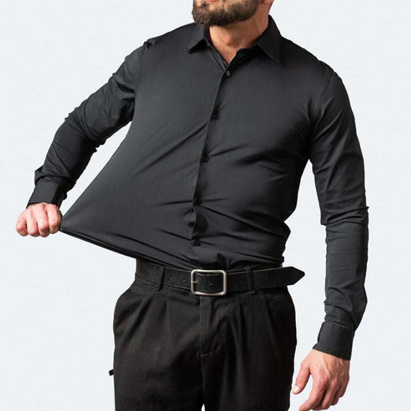 Leichtes Stretch Langarmshirt