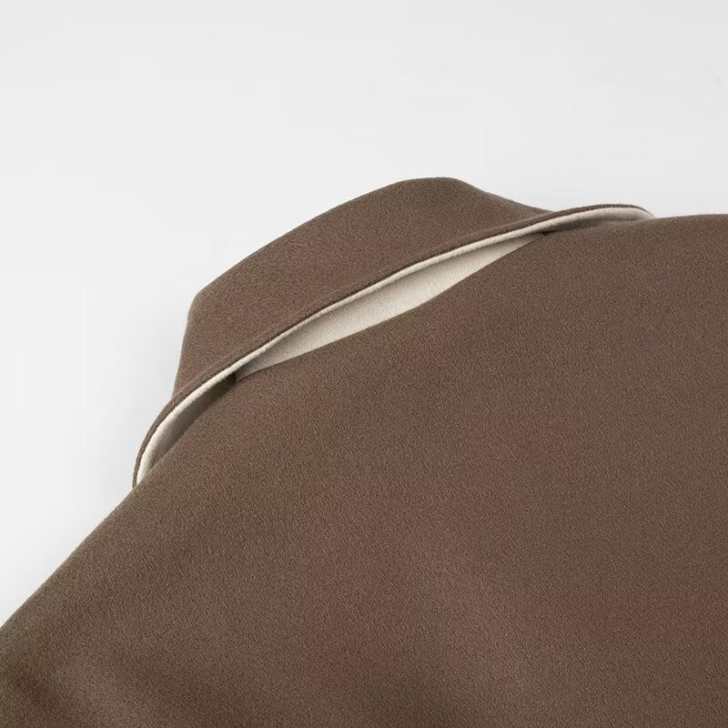 Belia | Zweifarbiger Trenchcoat mit Oversize-Flair