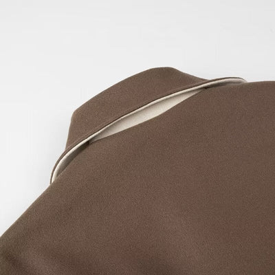 Belia | Zweifarbiger Trenchcoat mit Oversize-Flair