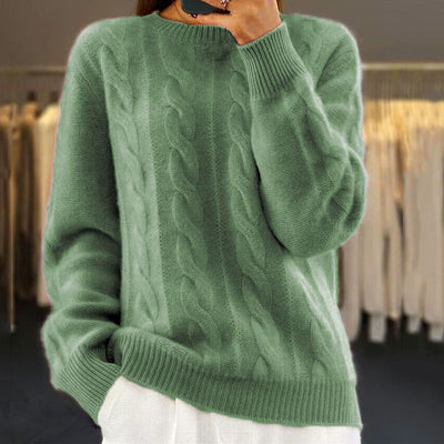 Moderner warmer Strickpullover - Valentina