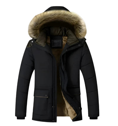Lässiger Winterparka mit Kapuze - Caleb