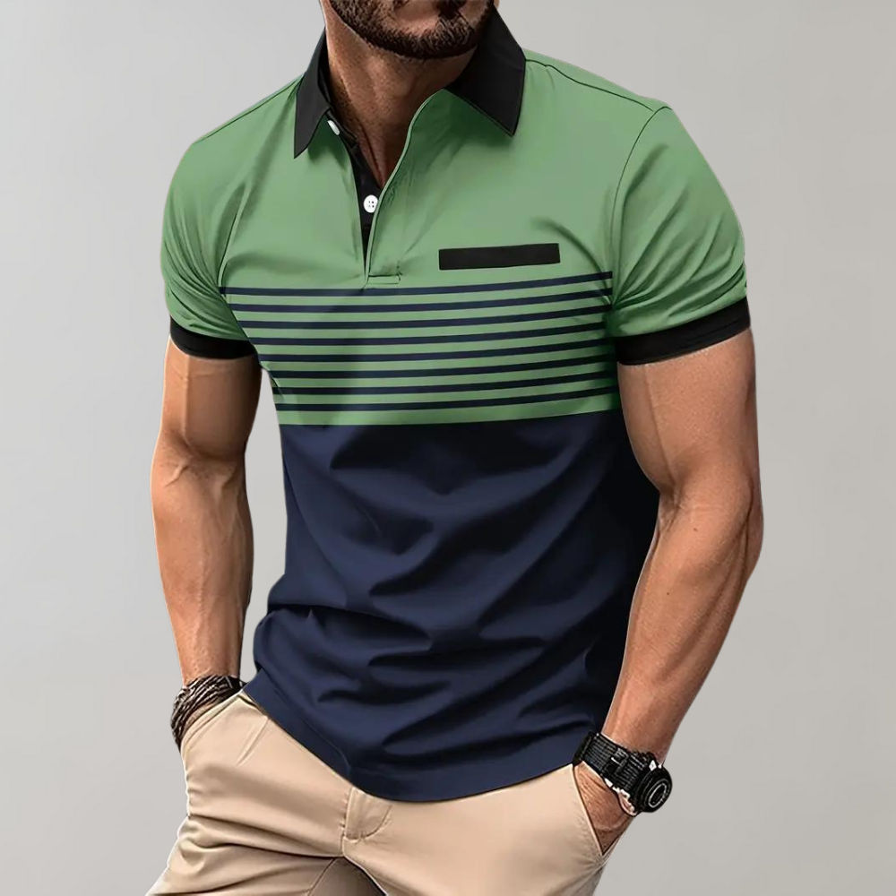 Modernes weiches Sommer-Poloshirt  - Geronimo