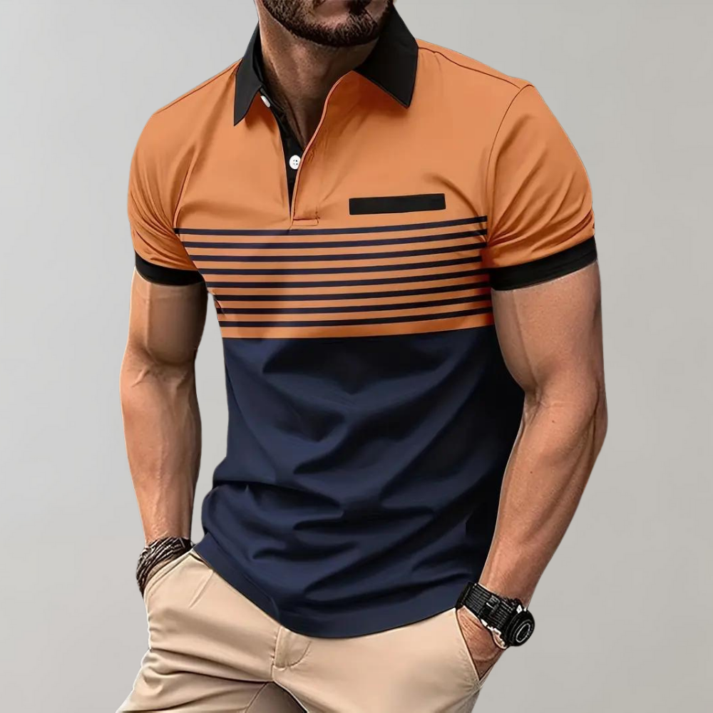 Modernes weiches Sommer-Poloshirt  - Geronimo