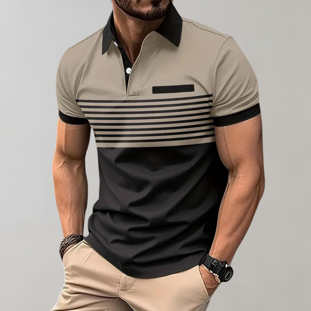 Modernes weiches Sommer-Poloshirt  - Geronimo