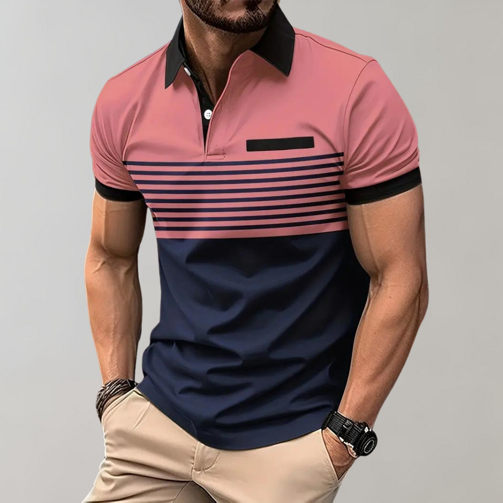 Modernes weiches Sommer-Poloshirt  - Geronimo
