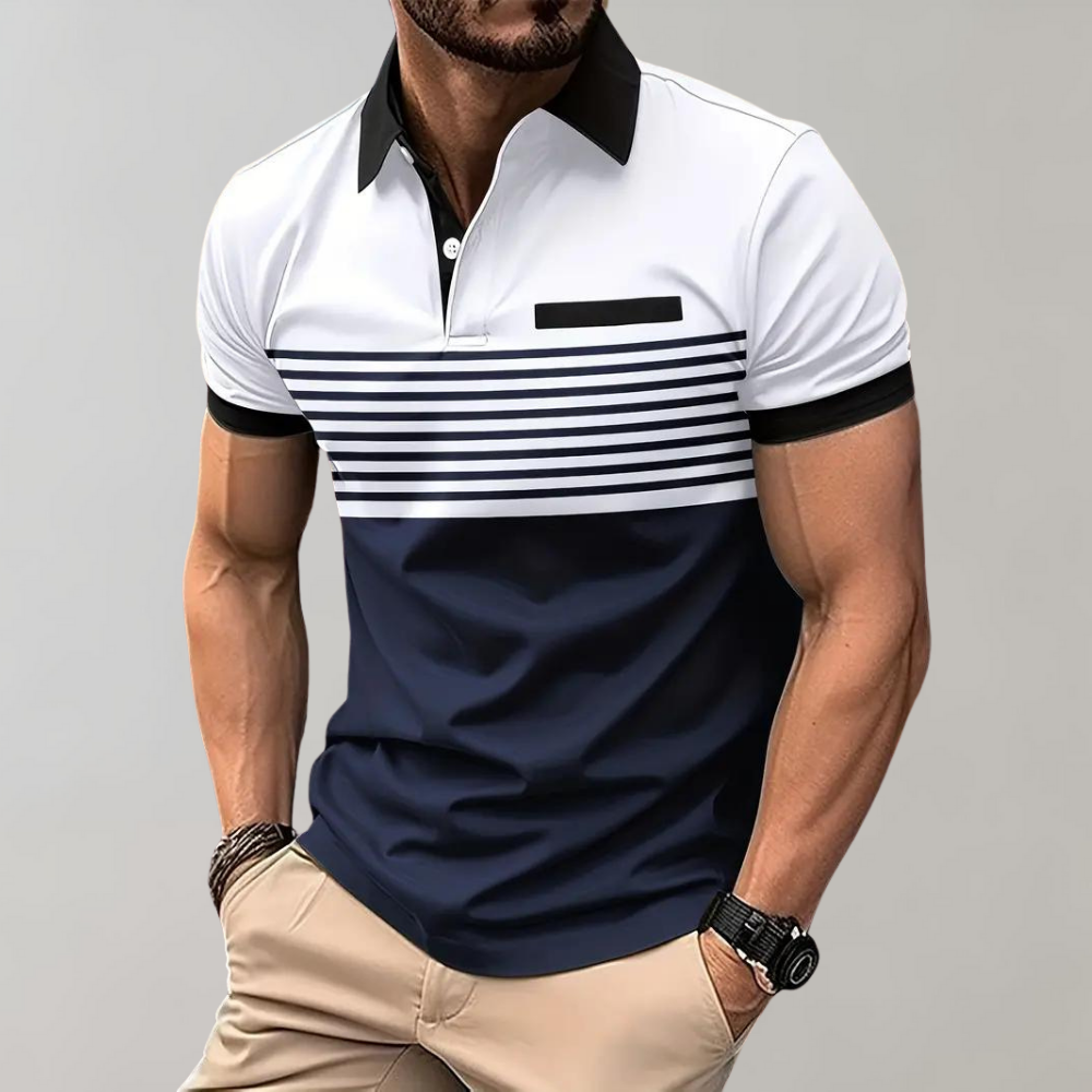 Modernes weiches Sommer-Poloshirt  - Geronimo