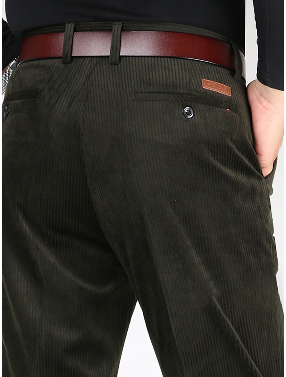 Modische Cord-Sommerhosen mit stilvollen Taschen - Meinhard