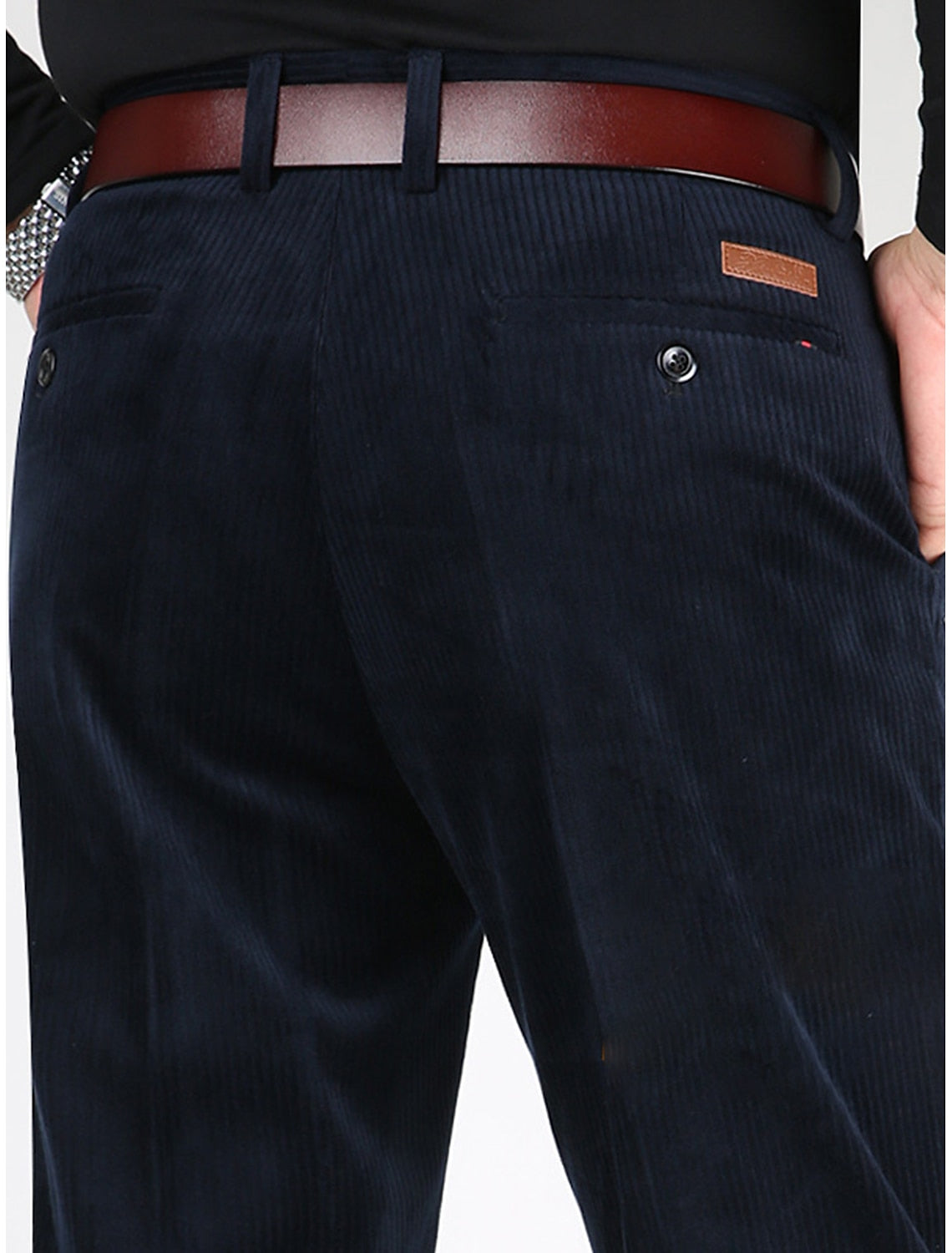 Modische Cord-Sommerhosen mit stilvollen Taschen - Meinhard