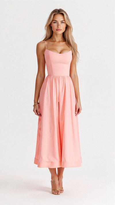Tamara | Elegantes Midikleid für Sommer und Festlichkeiten