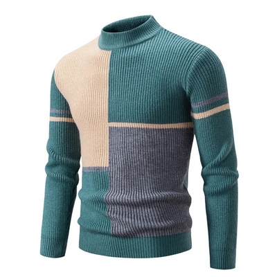 Colorblock-Pullover | Weiche Strickqualität | Modischer Look