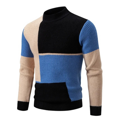Colorblock-Pullover | Weiche Strickqualität | Modischer Look