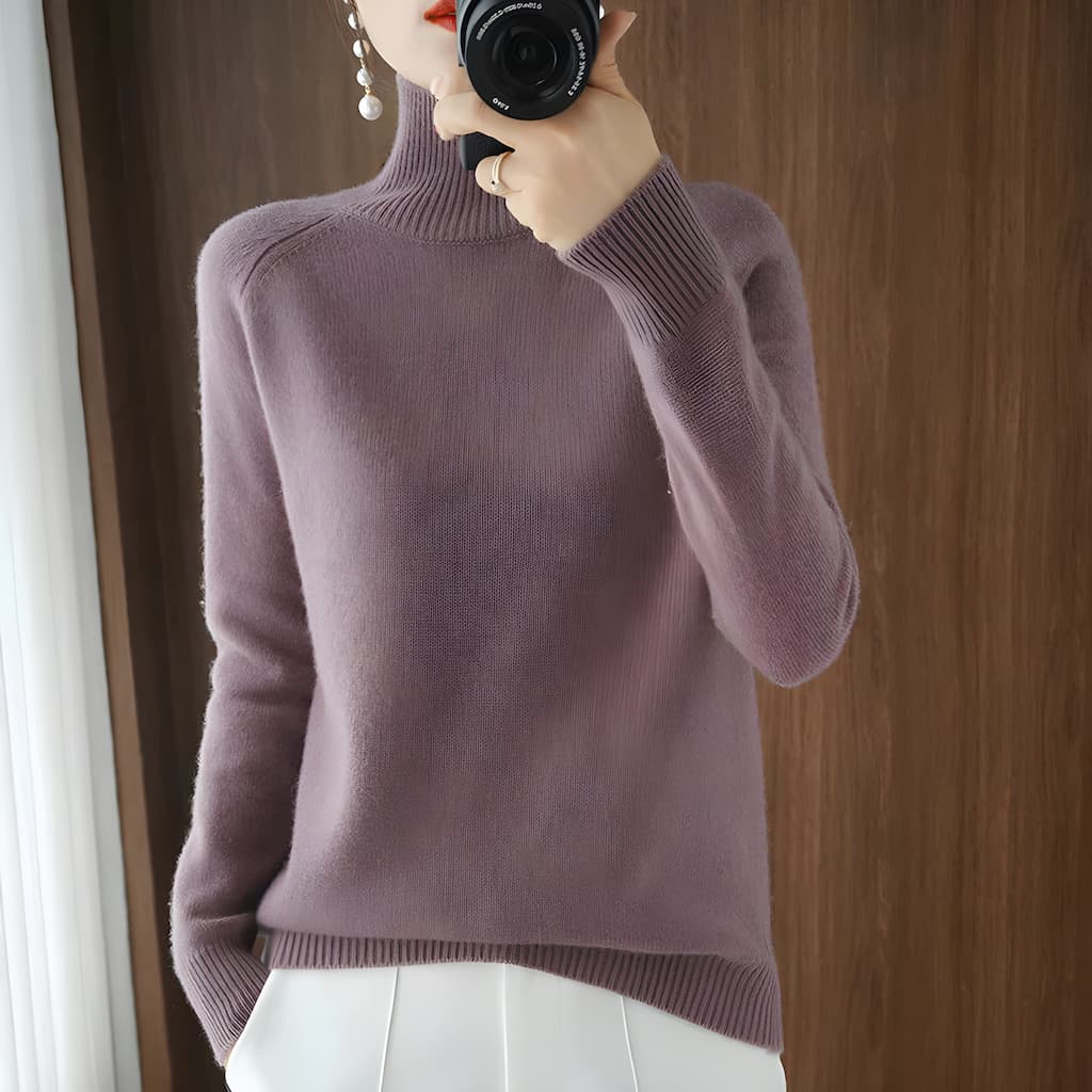 Nerys - Rollkragenpullover