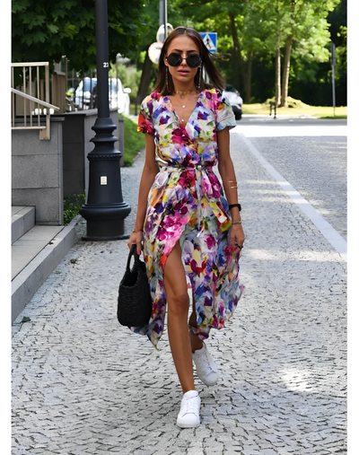 Rosea Kleid Handarbeit Limitierte Edition