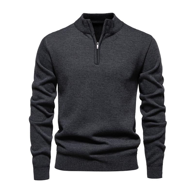 Herren Sweatshirt mit Stehkragen | Modern & Bequem | Zeitloses Design