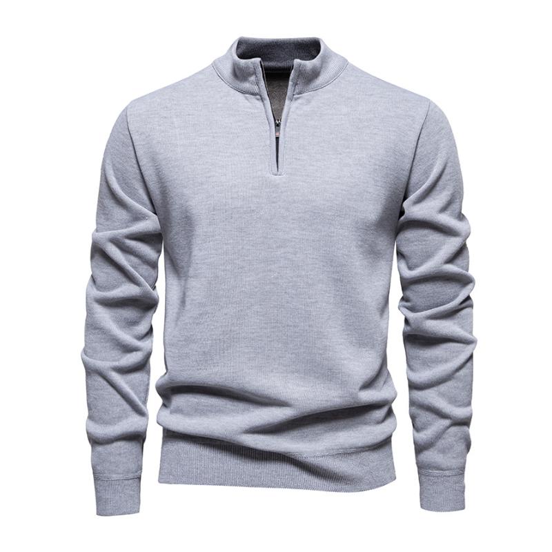 Herren Sweatshirt mit Stehkragen | Modern & Bequem | Zeitloses Design