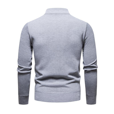 Herren Sweatshirt mit Stehkragen | Modern & Bequem | Zeitloses Design