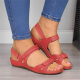 Aspasia - Stilvolle Sommersandalen für Damen in Rot