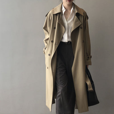 Premium Trenchcoat für Frauen - Margarete