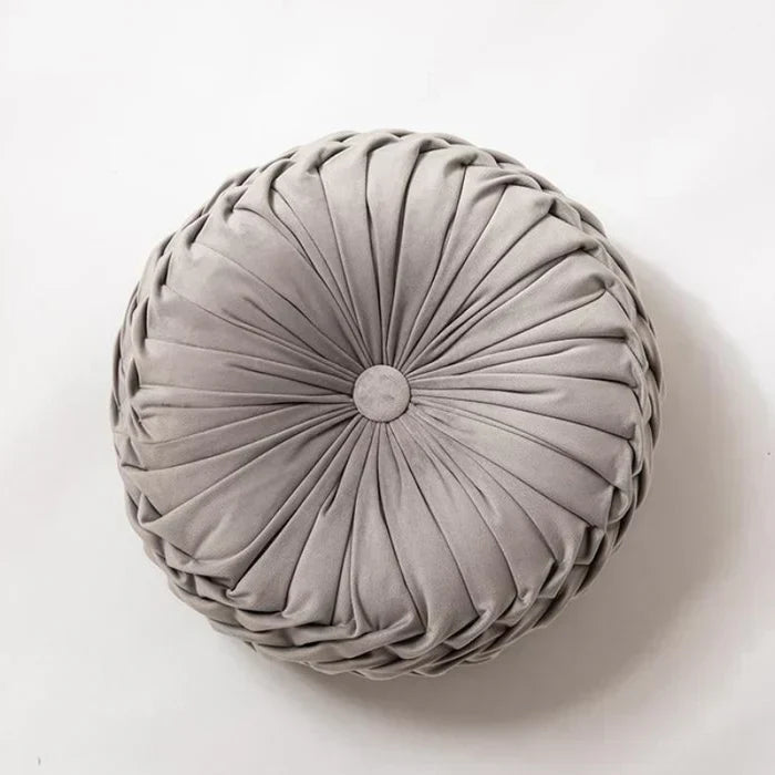 LuxePillow - Sofistizierte runde Kissen für zeitlosen Stil