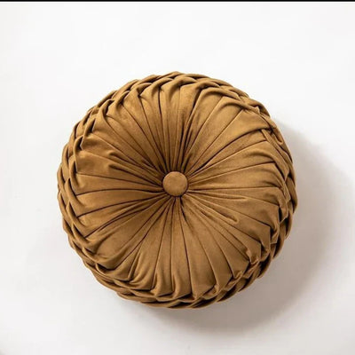 LuxePillow - Sofistizierte runde Kissen für zeitlosen Stil