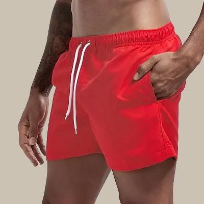 Tauch | Badeshorts Herren Schnelltrocknend mit Elastischem Bund