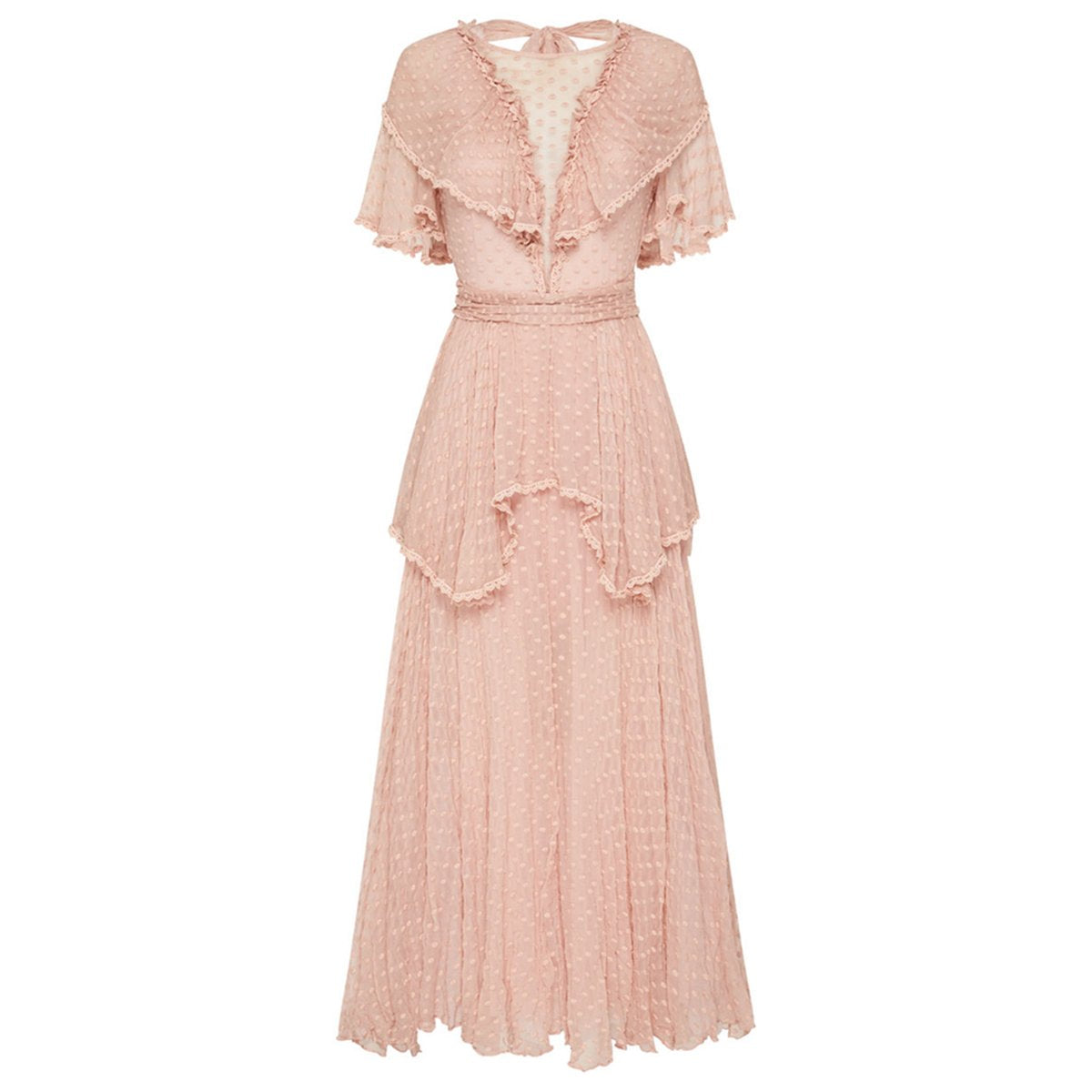 Heidi-Mode | Lange Rosa Bohème-Kleider