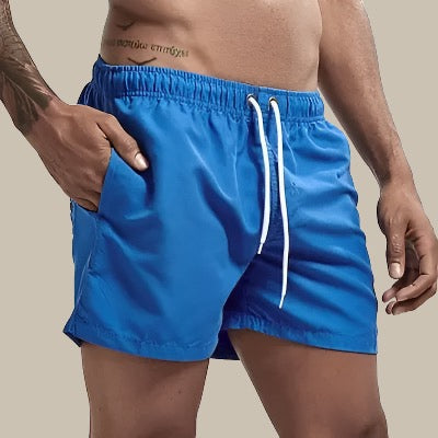 Tauch | Badeshorts Herren Schnelltrocknend mit Elastischem Bund