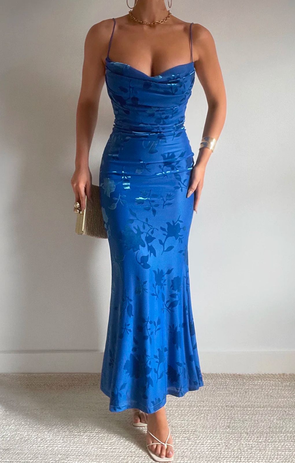 Azzurra - Elegantes Maxikleid