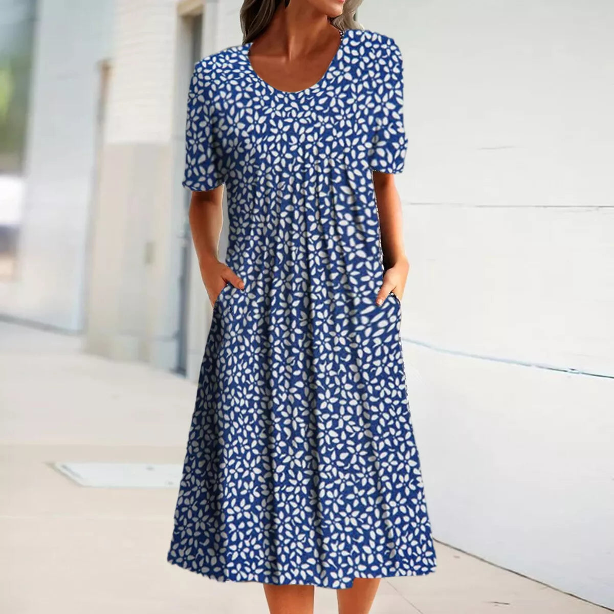 Midikleid mit Print | Bequem & Stilvoll | Sommerlicher Look