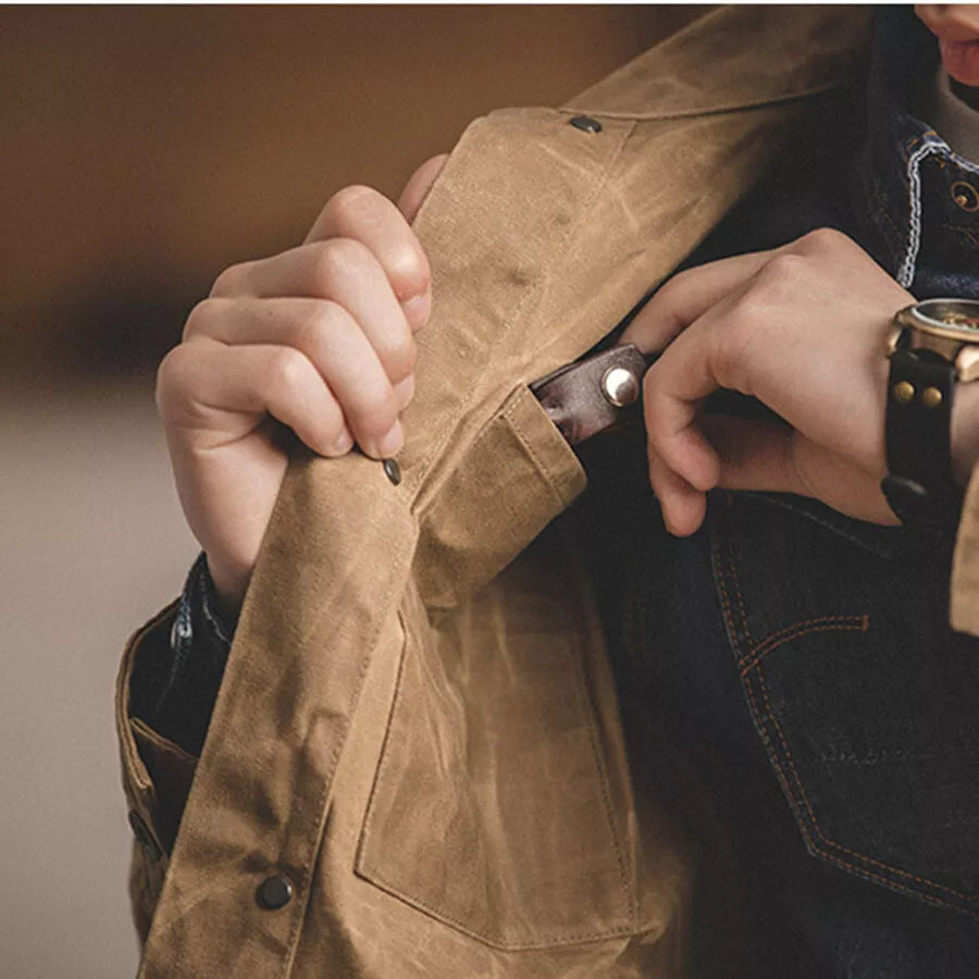 Gregory - Ölwachs-Leinwandjacke