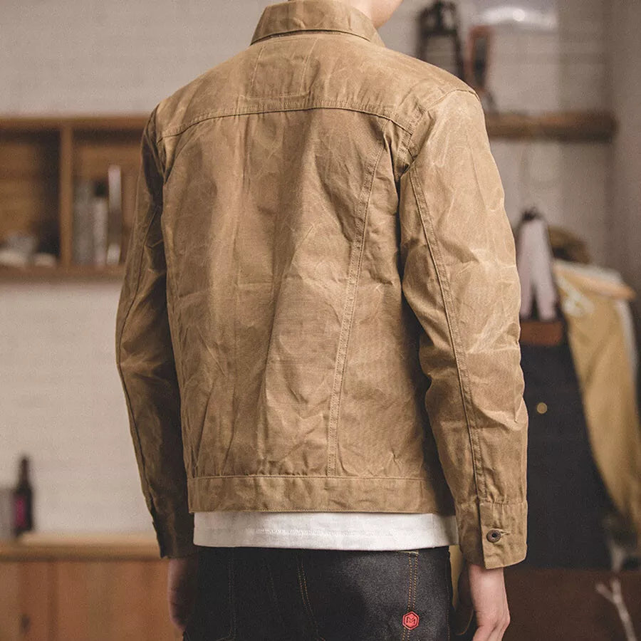 Gregory - Ölwachs-Leinwandjacke