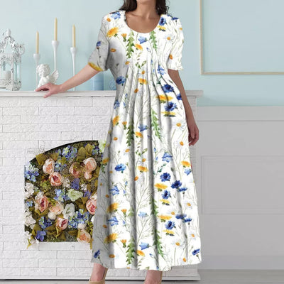 Midikleid mit Print | Bequem & Stilvoll | Sommerlicher Look