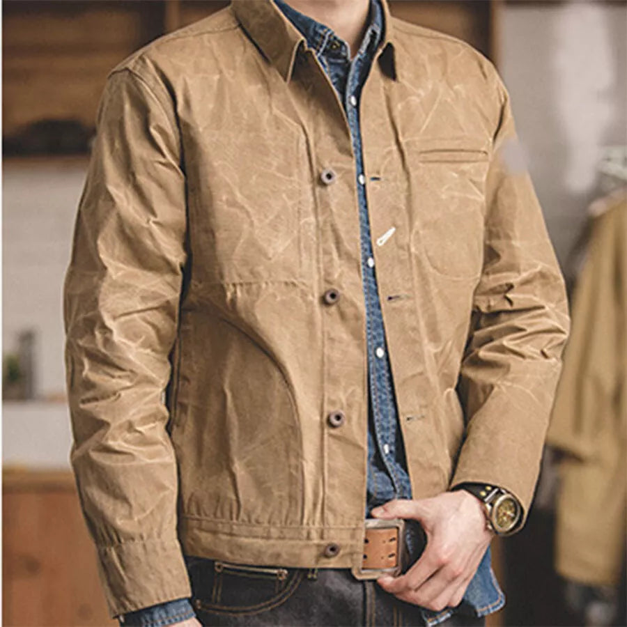 Gregory - Ölwachs-Leinwandjacke