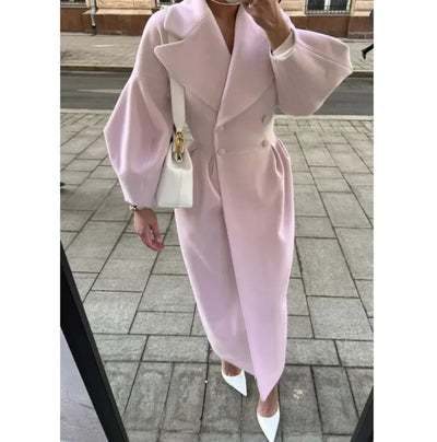 Eleganter Mantel | Oversize-Passform & Statement-Kragen | Zeitloser Chic