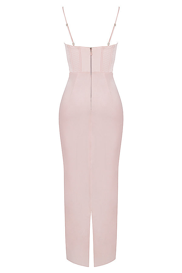 Naomi - Glamouröses Korsett Maxi Kleid Abend