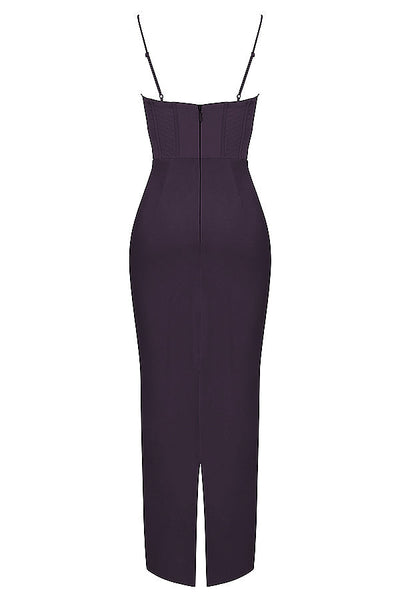 Naomi - Glamouröses Korsett Maxi Kleid Abend