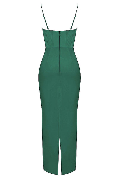 Naomi - Glamouröses Korsett Maxi Kleid Abend