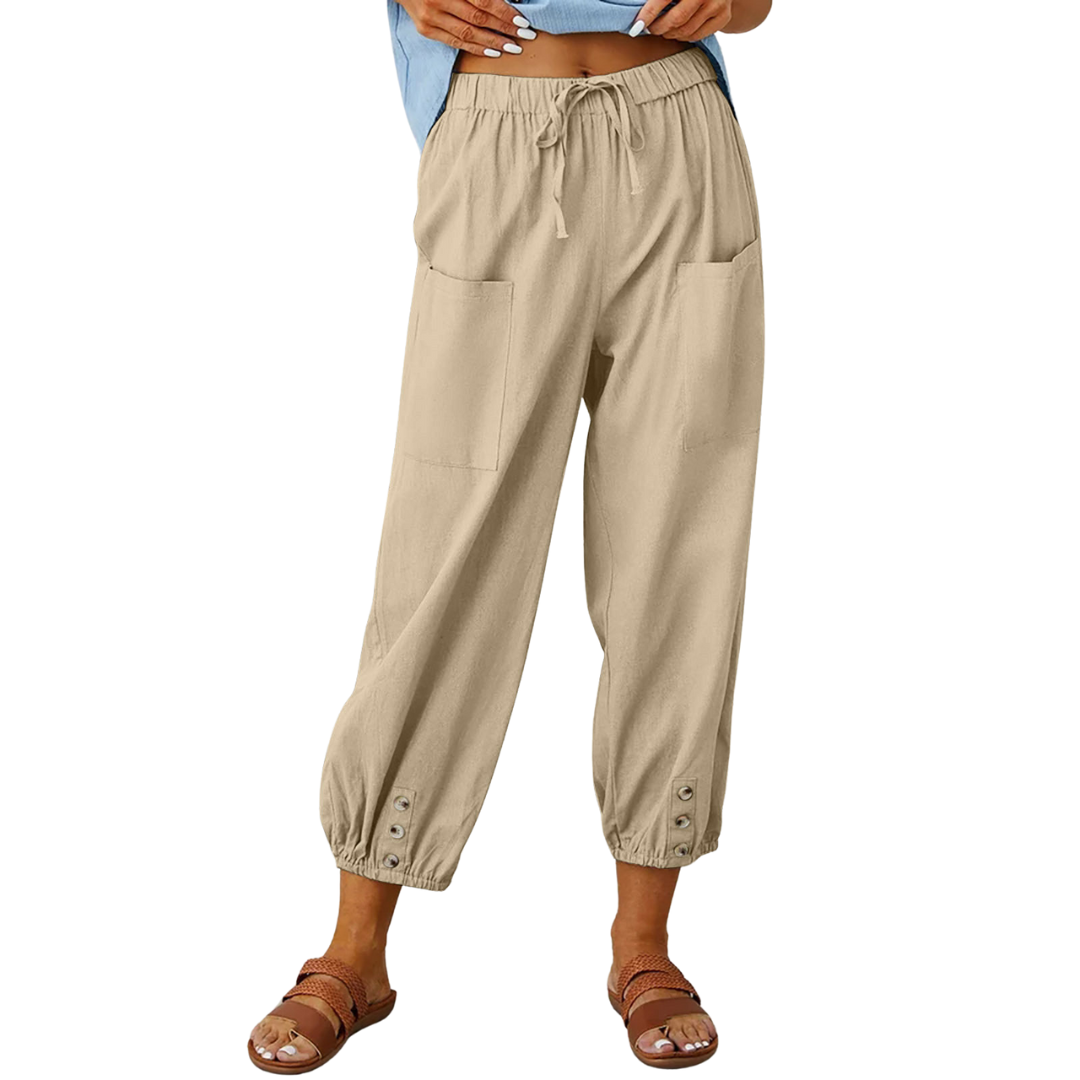 Schicke lockere Leinenhosen für den Sommer - Mandy