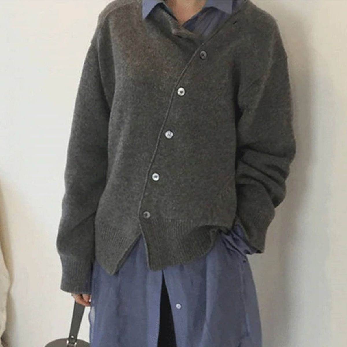 Fenjy - Bequemer Cardigan mit Knopfdetails