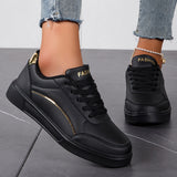 Sneaker Damen Low Top in Schwarz