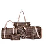 Issaly | Elegantes Mehrteiliges Damen-Taschenset in Beige