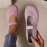 Chuona | Atmungsaktive Strick-Flats für Damen in Rosa