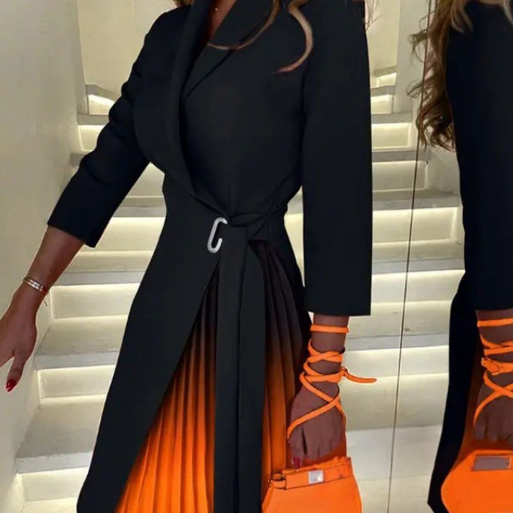 Stilvolles plissiertes Minikleid - Ariadne