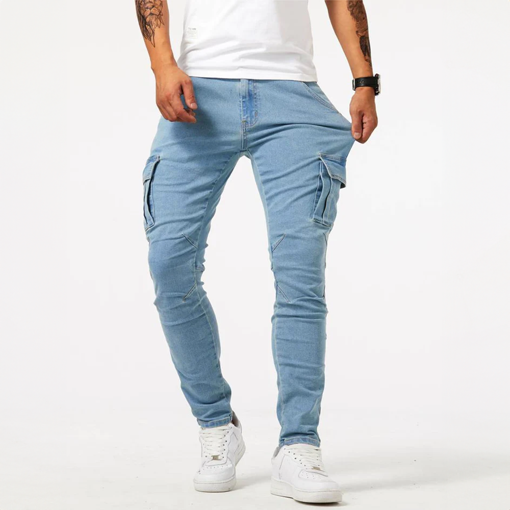 Stylische Cargo-Sommerjeans für Männer - Edmundo