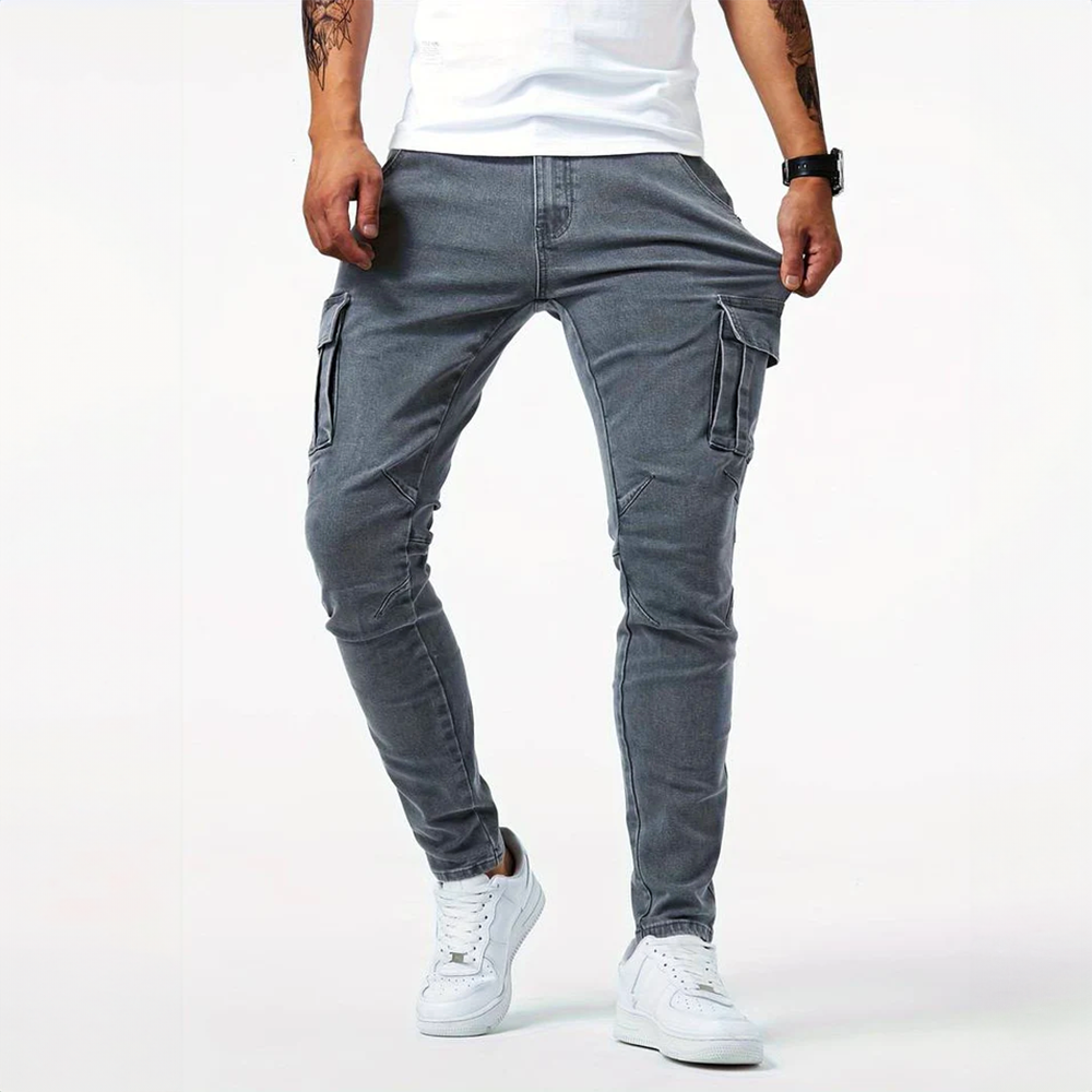 Stylische Cargo-Sommerjeans für Männer - Edmundo